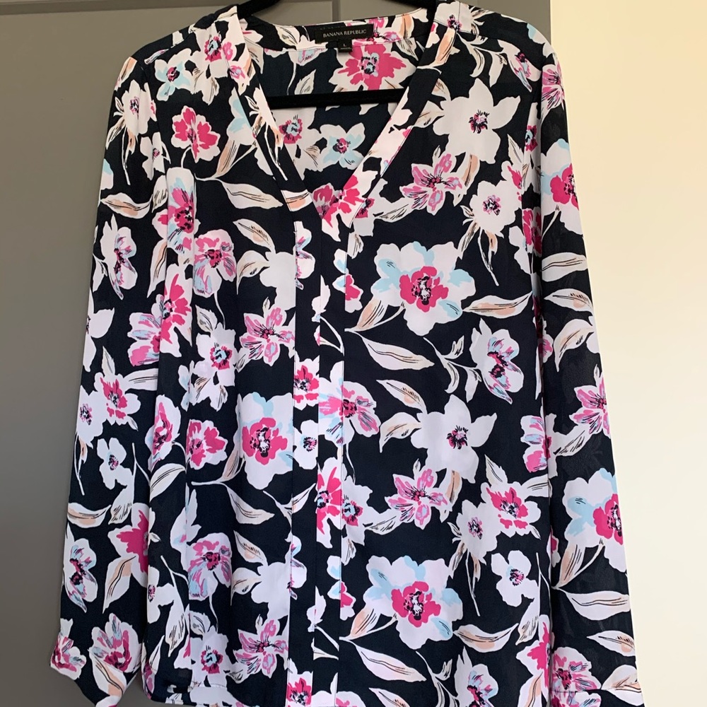 Long sleeve blouse
